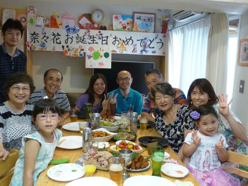 お誕生日会 家づくりの傍らで